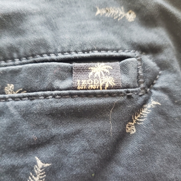 Izod Mens Shorts Advantage Performance Saltwater Street Cadet Navy Size 40W - Picture 5 of 7